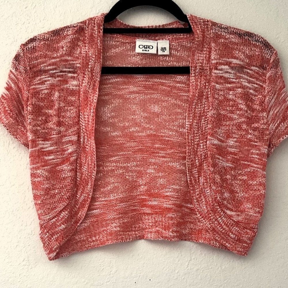 NEW CATO KNIT OPEN FRONT CARDIGAN